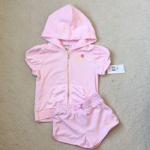 Girls Juicy Couture Hoodie and Shorts Set NWT 6
